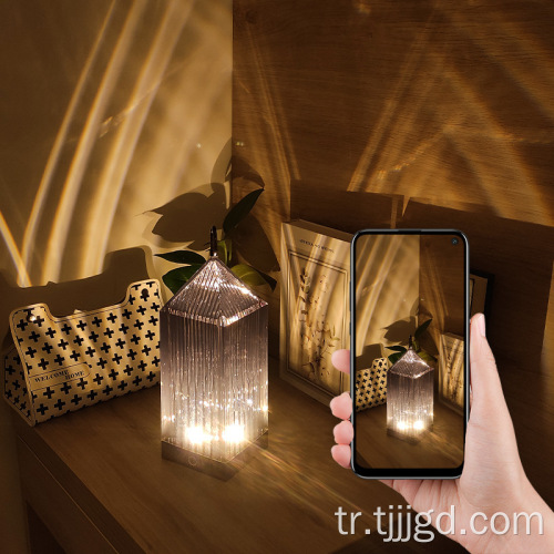 LED şarj küçük masa lambası